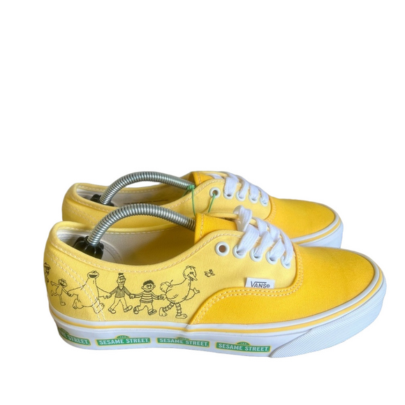 Vans NEW Unisex Sesame Street X Authentic Sesame Street Shoe Size 8 or 6.5 #781
